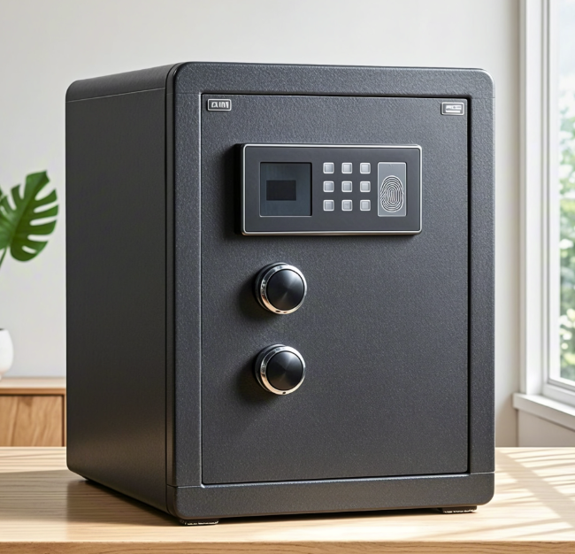 指纹密码保险柜没有指纹了咋打开